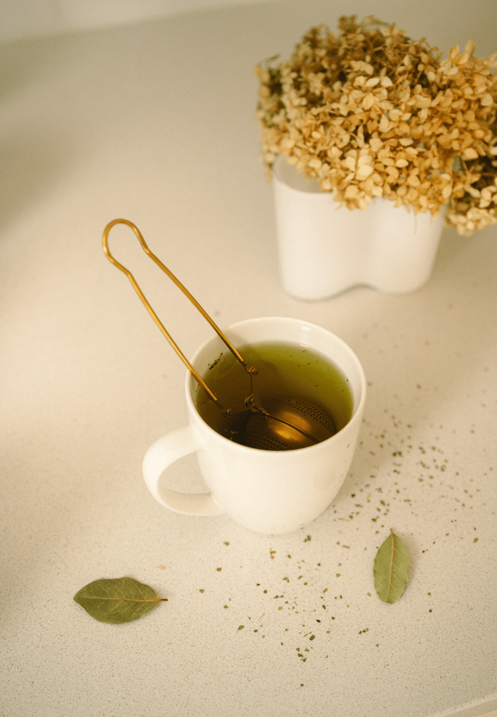 Stainless Steel Tea Strainer | Infuser | Holiday Bestseller: Silver