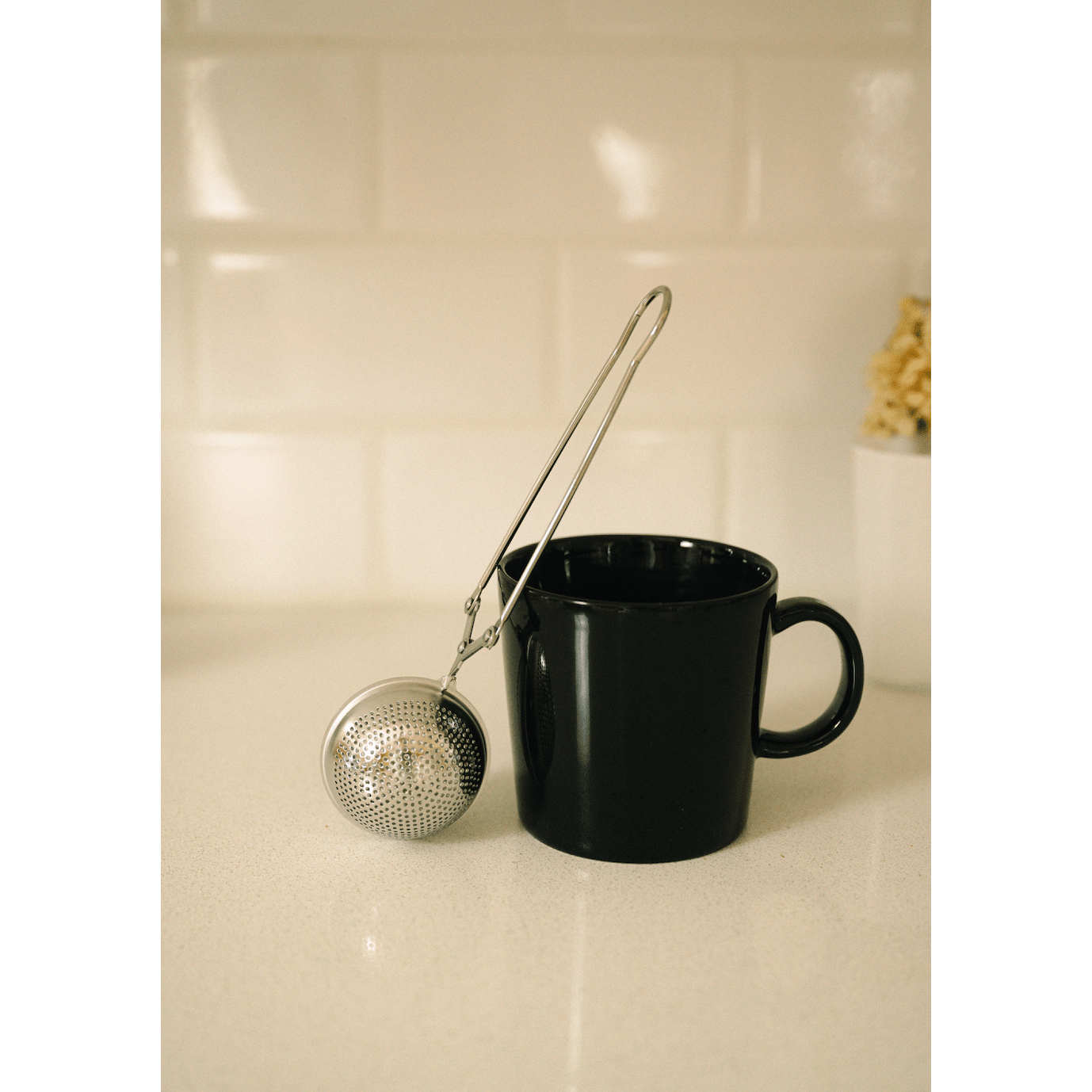Stainless Steel Tea Strainer | Infuser | Holiday Bestseller: Silver