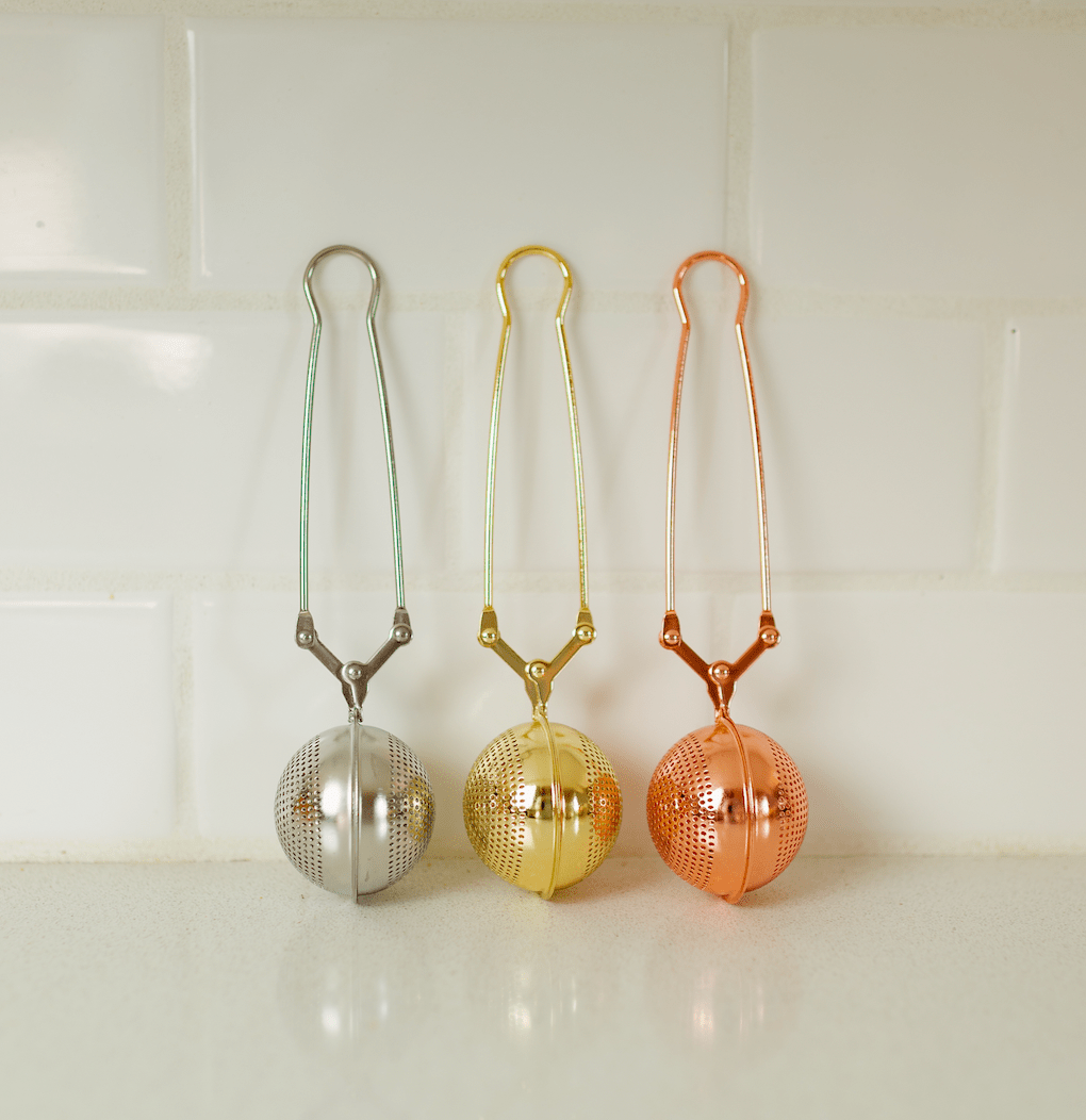 Stainless Steel Tea Strainer | Infuser | Holiday Bestseller: Silver