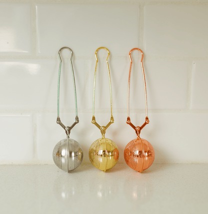 Stainless Steel Tea Strainer | Infuser | Holiday Bestseller: Silver