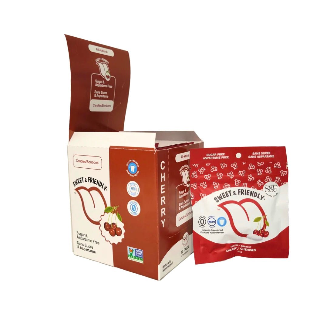 SWEET & FRIENDLY - Cherry Candy Mints 30g