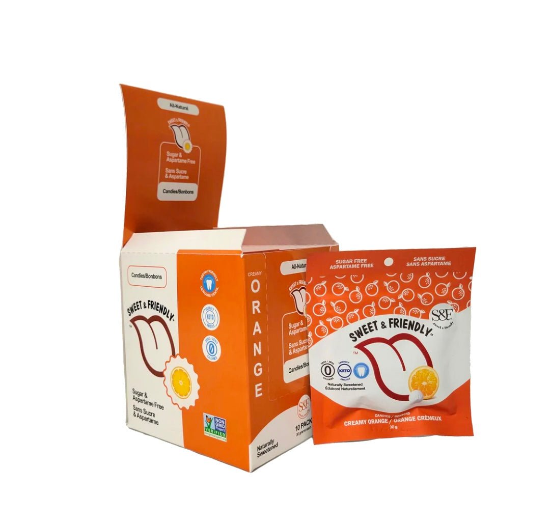 SWEET & FRIENDLY - Creamy Orange Candy Mints