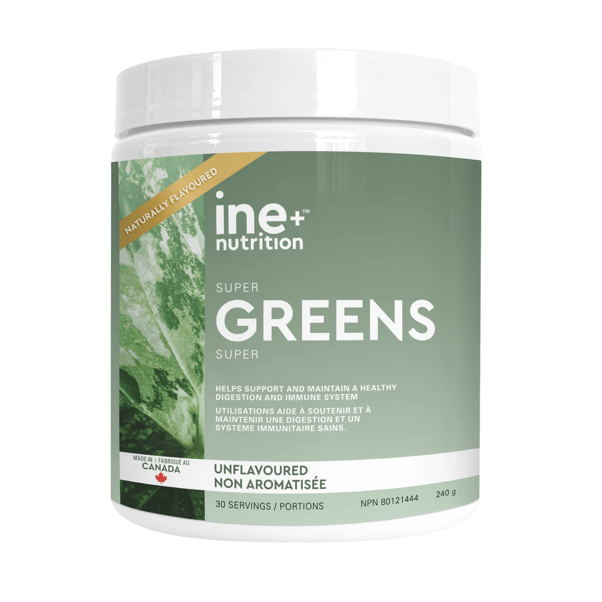 Ine+ Nutrition Super Greens Unflavoured Powder