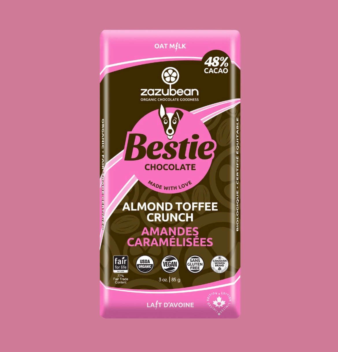Zazubean Bestie: Almond Toffee Crunch