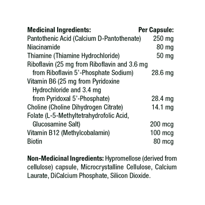 Thorne Stress B-Complex - High-Potency B5 for Adrenal & Stress Support