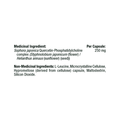 Thorne Quercetin Phytosome 250mg - Enhanced Bioavailability Formula