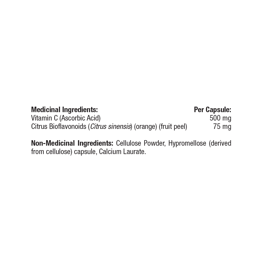 Thorne Vitamin C with Flavonoids 500mg + 75mg Bioflavonoids