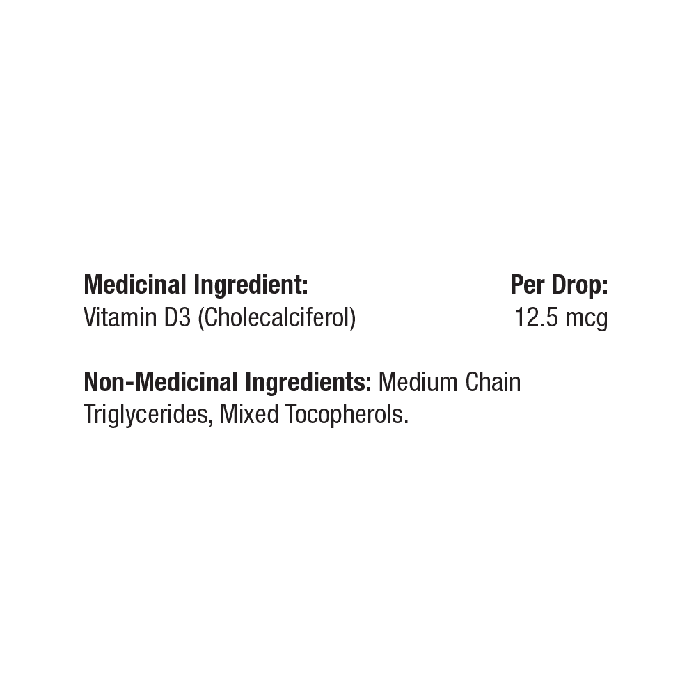 Thorne Vitamin D Liquid 500 IU per Drop